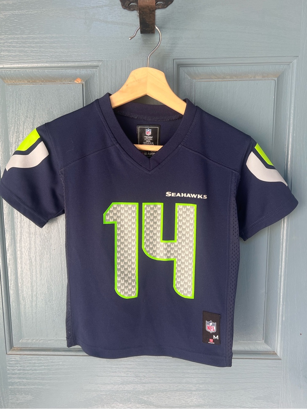 Kids NFL Seattle Seahawks Metcalf Jersey